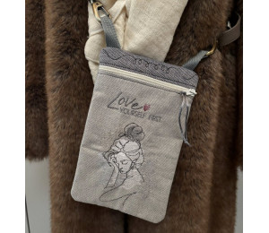 ADVENTSKALENDER 20. Dezember - Stickdatei - Love yourself first Frau LineArt